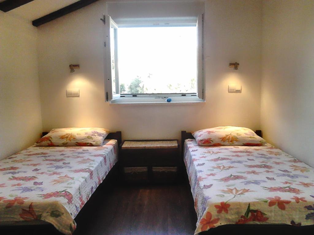Ένα ή περισσότερα κρεβάτια σε δωμάτιο στο Apartment Sanja