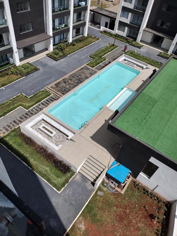 Bazén v ubytování Lenayan at Artesano nebo v jeho okolí