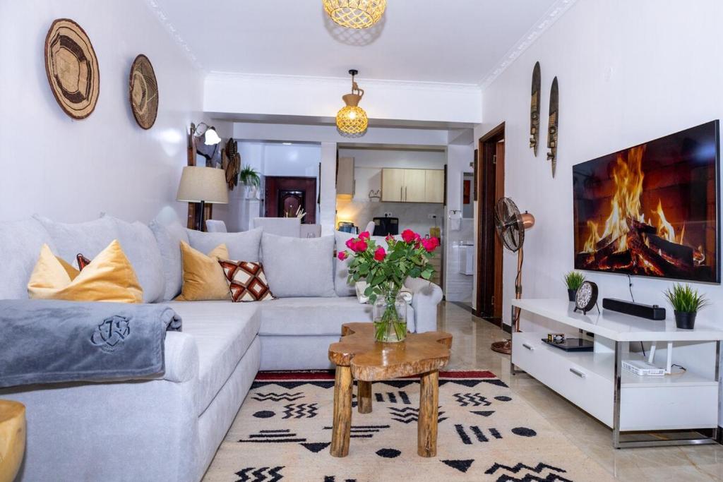 Μια τηλεόραση ή/και κέντρο ψυχαγωγίας στο Jeroshee - Denis Gardens