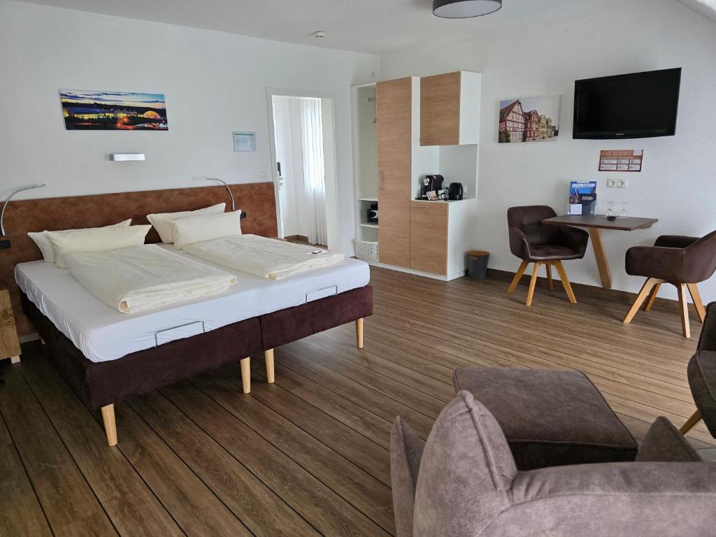 Hotel Am Kurpark Späth - Chambre Double - Accès Personnes Handicapées
