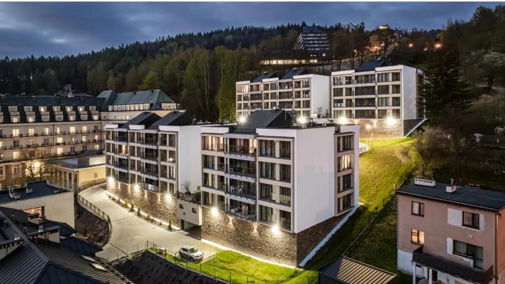Budova, kde se apartmán nachází