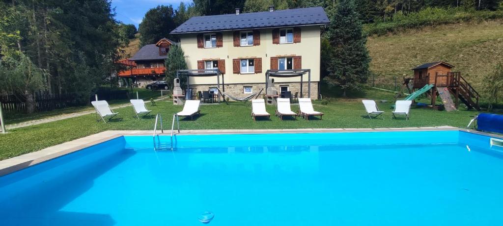 Piscina a 2chałupy - apartamenty w Soli o a prop