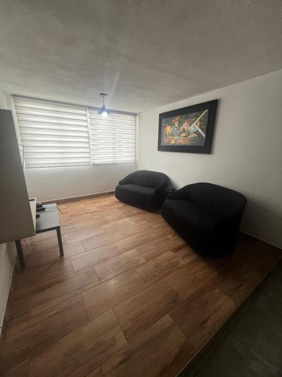 Χώρος καθιστικού στο Cómodo apartamento en el este de Barquisimeto