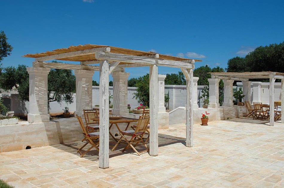 Patio nebo venkovní prostory v ubytování B&B Lamascopone