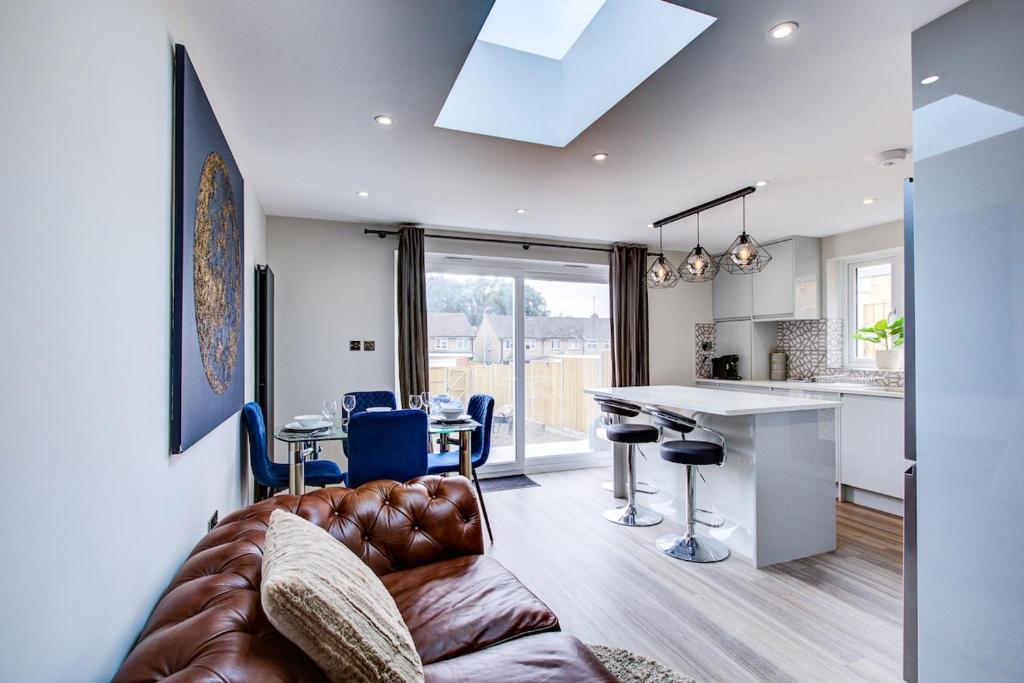 Køkken eller tekøkken på The Parklane Residence