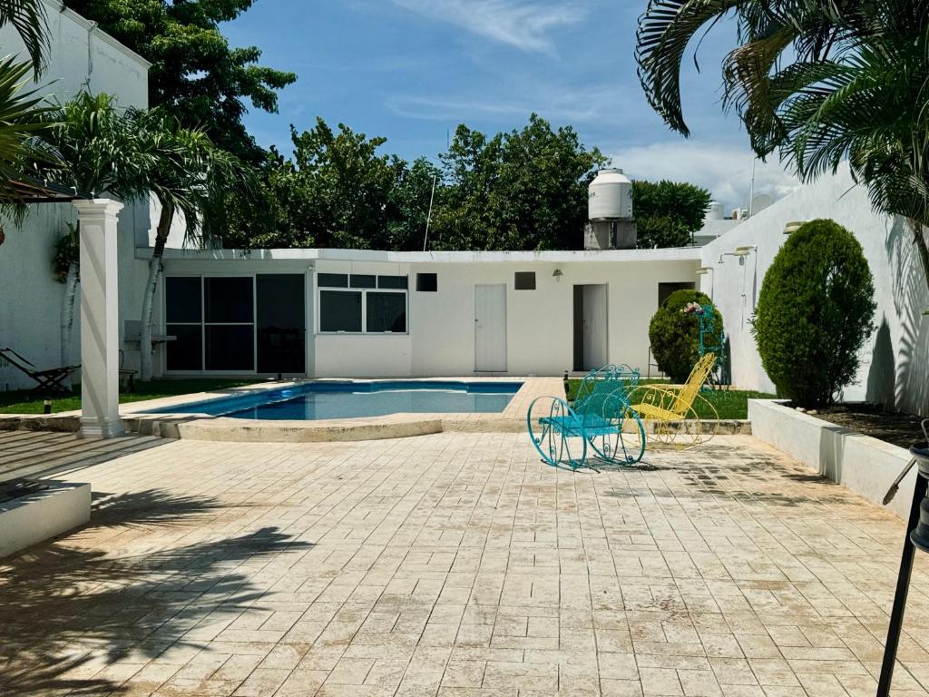 Bazén v ubytování Casa Bedz, Campeche nebo v jeho okolí