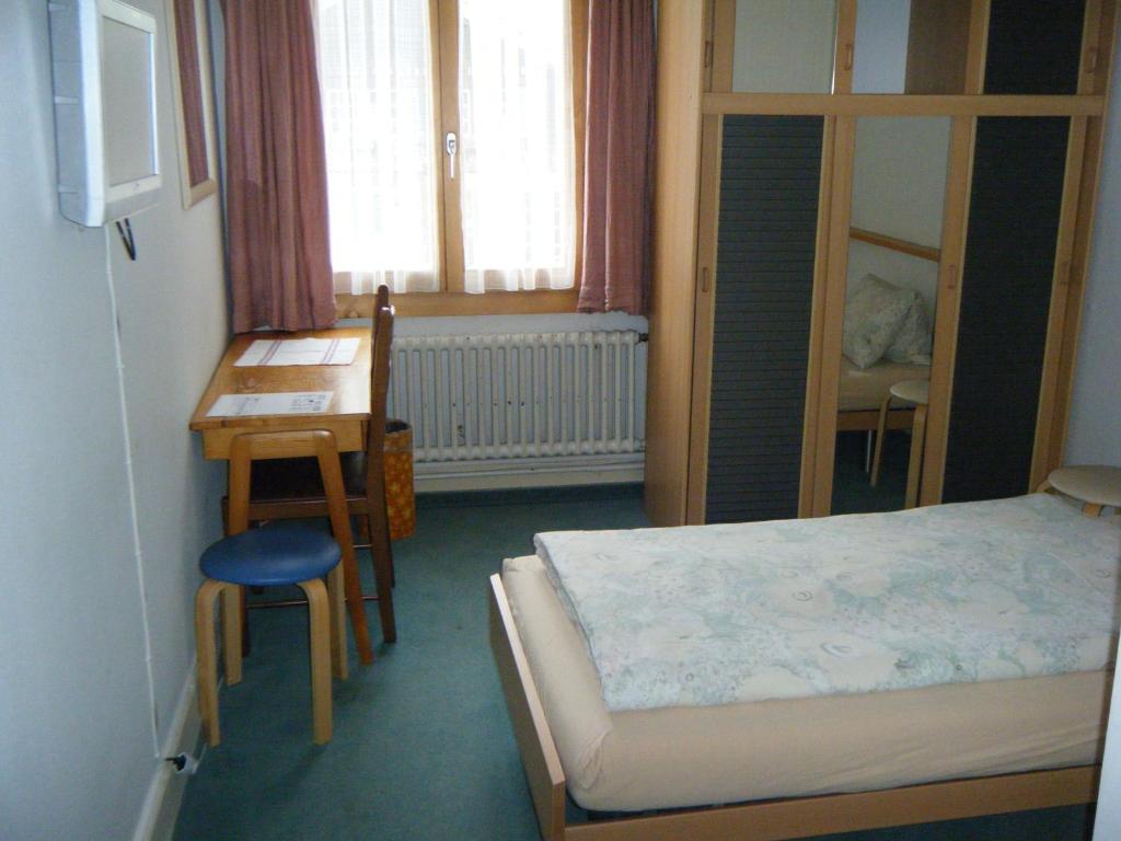 Postel nebo postele na pokoji v ubytování Alpenrose