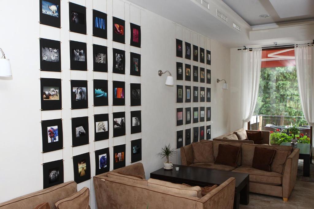 Posezení v ubytování Hotel Par Avion