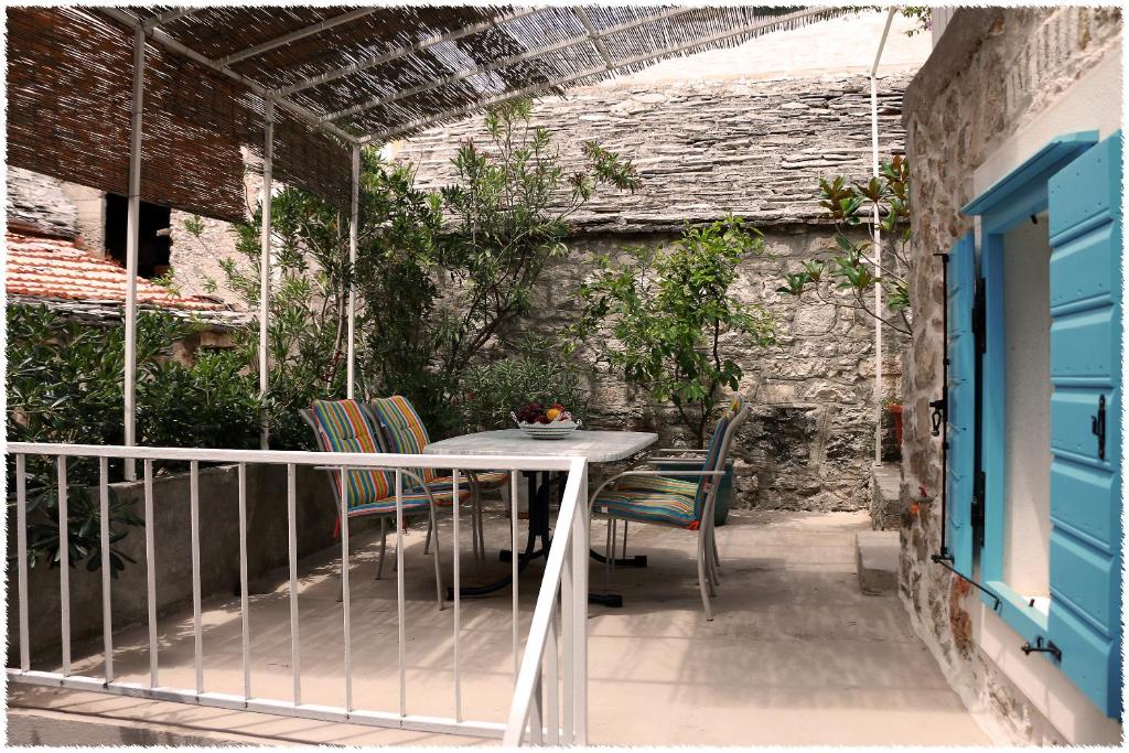 Patio nebo venkovní prostory v ubytování Apartment Dane