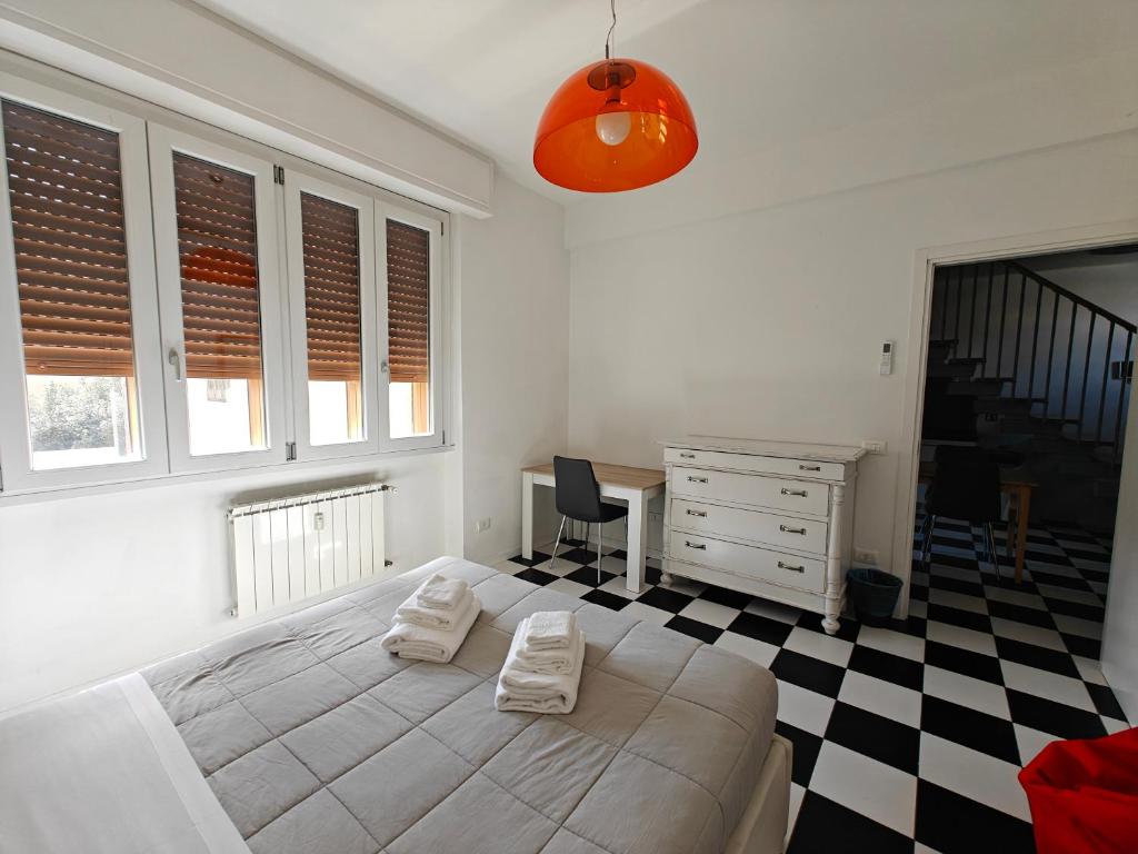 Postel nebo postele na pokoji v ubytování Apartment Luxury Ofelia