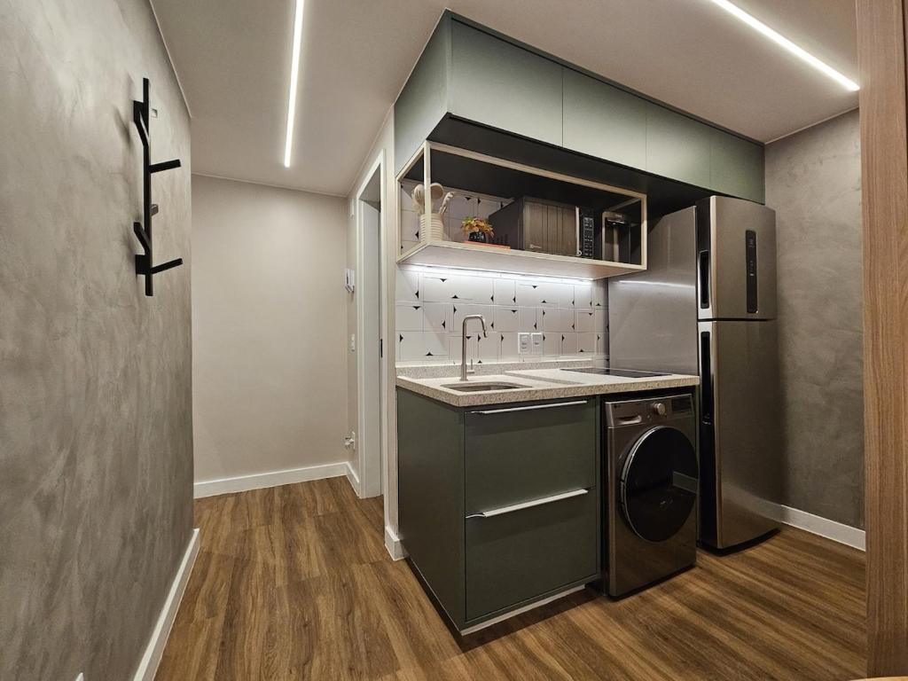 Η κουζίνα ή μικρή κουζίνα στο Loft Búzios - CLN 202