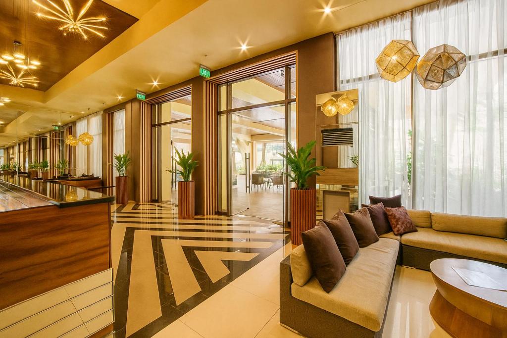 Zona de estar de The persimmon condominium studio