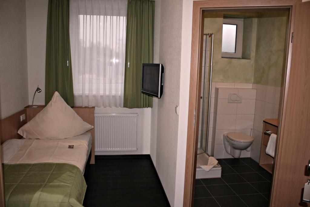 Koupelna v ubytování Ringhotel Alfsee Piazza