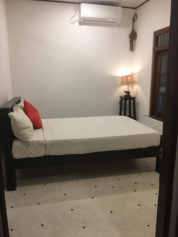 Ένα ή περισσότερα κρεβάτια σε δωμάτιο στο villa fuffy