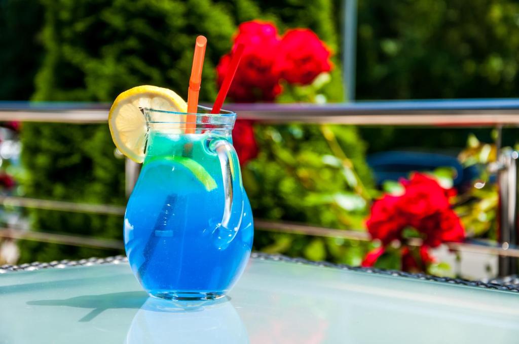 Nápoje v ubytování Hotel Boutique Shine
