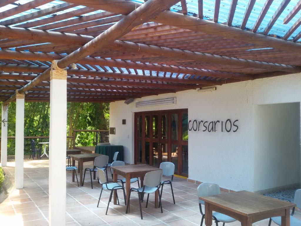 Posezení v ubytování Hotel el Tesoro