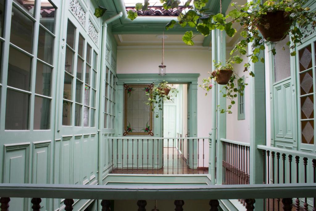 Balkón nebo terasa v ubytování Hotel Casa de la Vega