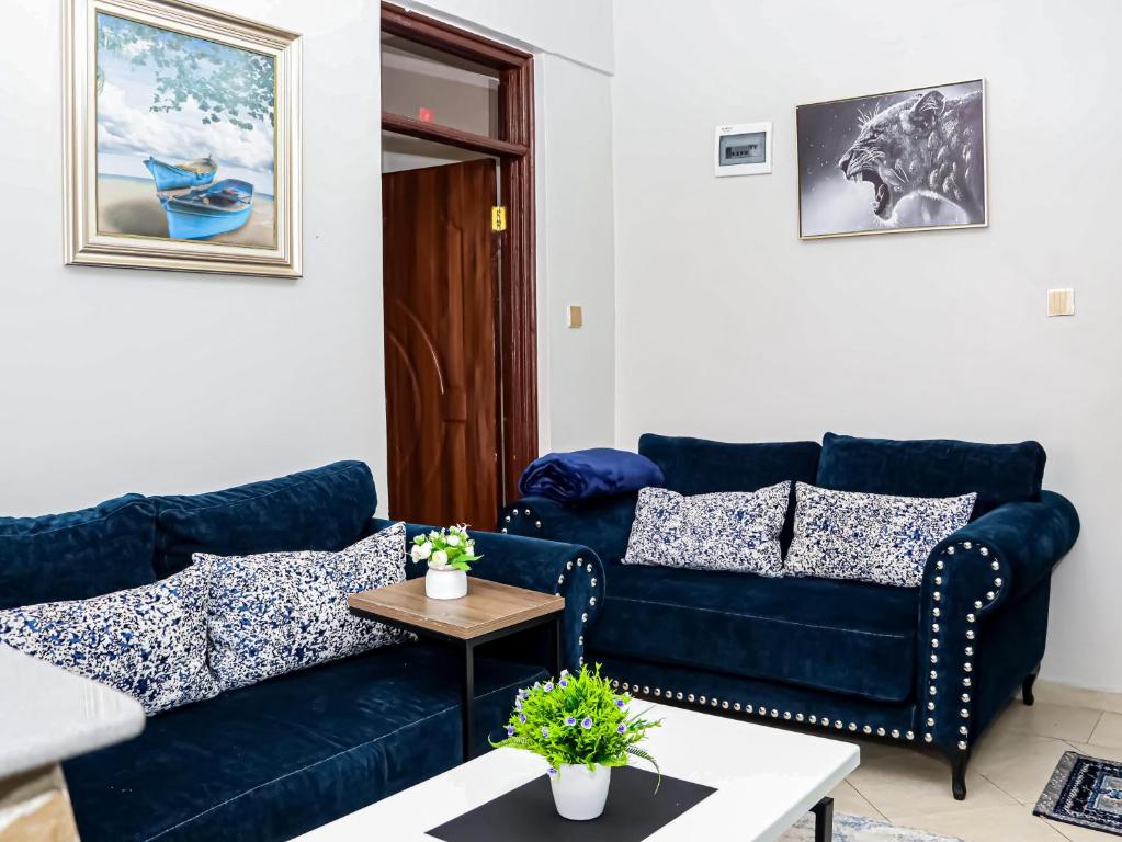 Posezení v ubytování Aries Executive Suites 1 Bedroom-F102