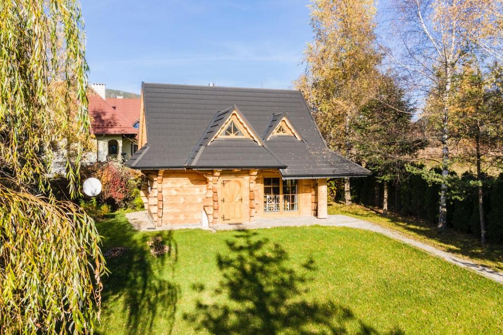 Bygningen som feriehuset ligger i