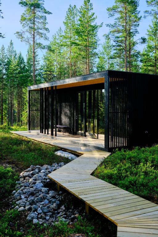 Coastal Forest Cabin in Sweden