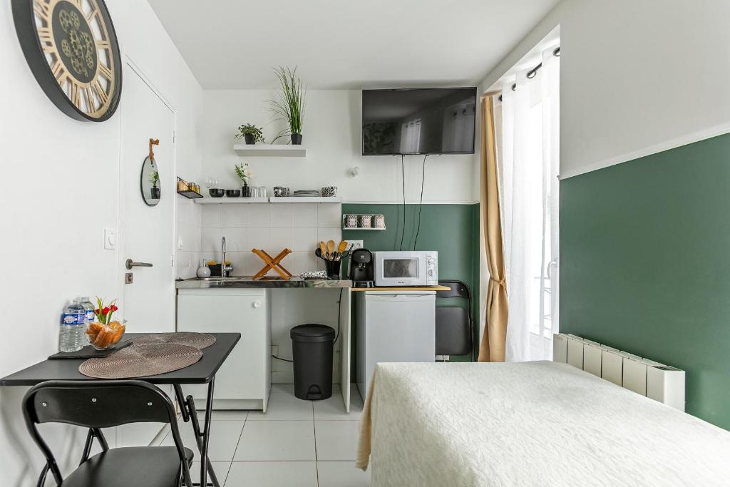 Studio Paradis Vert Gare du Nord