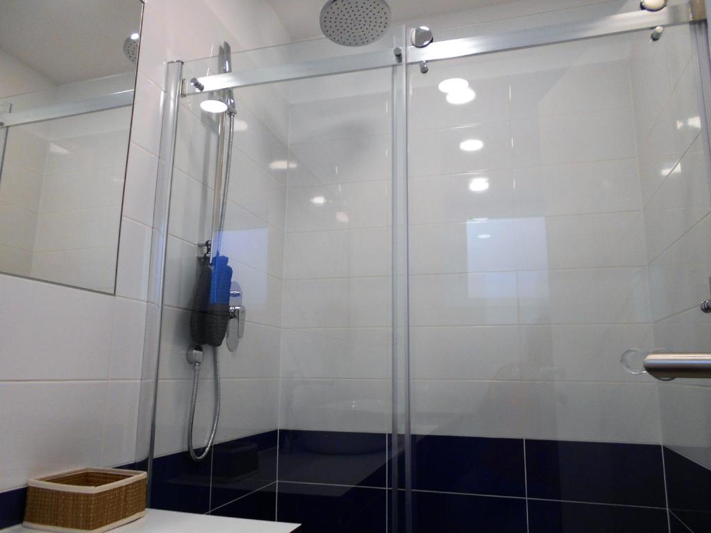 Koupelna v ubytování Apartments Kaldana