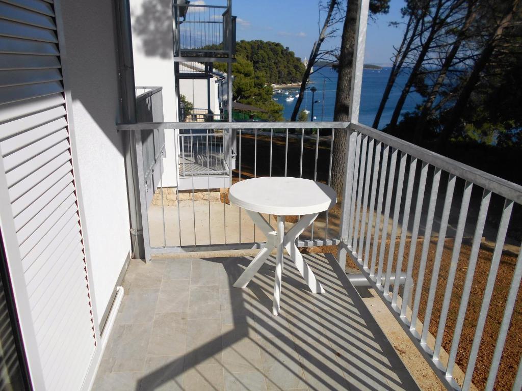 Balkón nebo terasa v ubytování Apartments Kaldana
