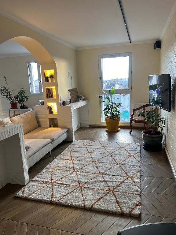 Un lugar para sentarse en Le duplex