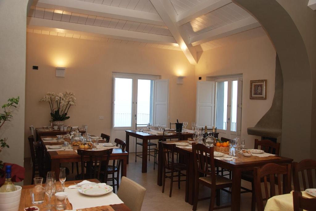 Restaurace v ubytování Villa Cirimarco