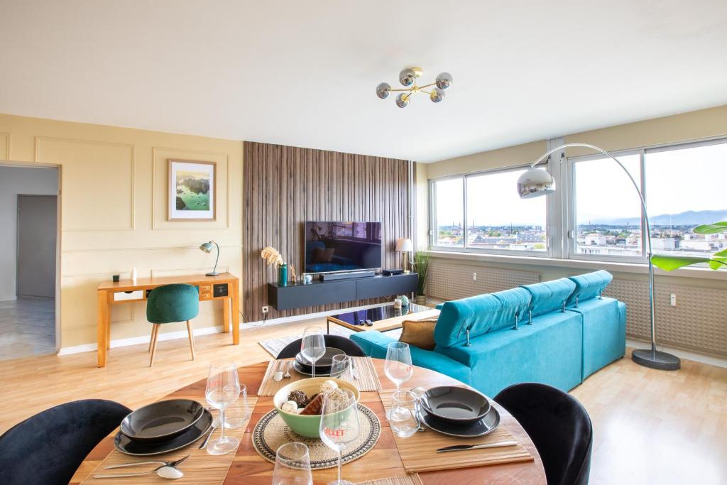 Nouveau - Vue panoramique Vosges - 90m moderne et Cocoon - Parking et Netflix – photo 5