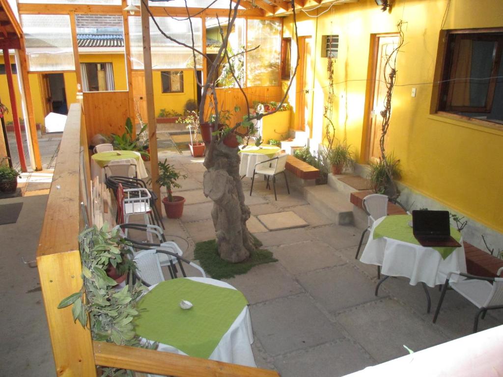 Restaurace v ubytování Hostal Julia