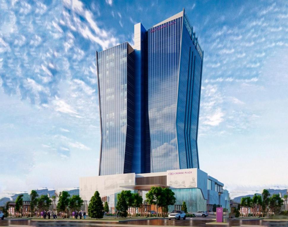 a rendering of a tall building at Crowne Plaza Dushanbe by IHG in Dushanbe