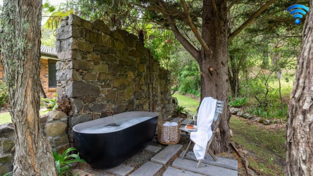 Zahrada ubytování Cedar Corner