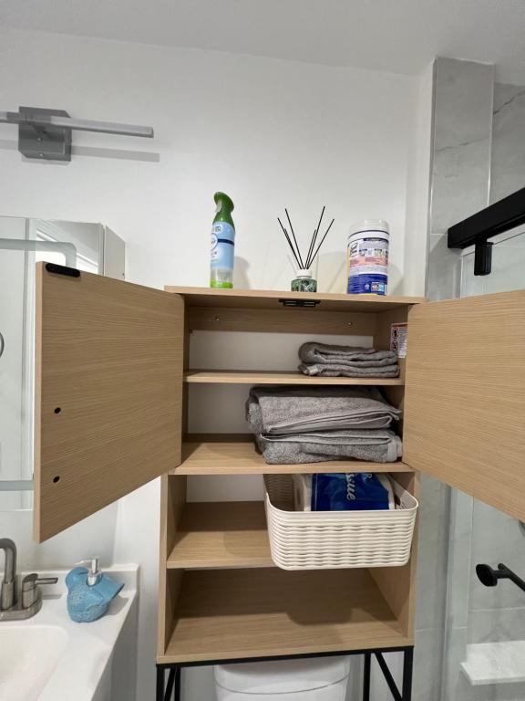 a bathroom with a sink and a toilet in a room at Cozy Bay Area Retreat Near SF, Berkeley & Napa in El Sobrante