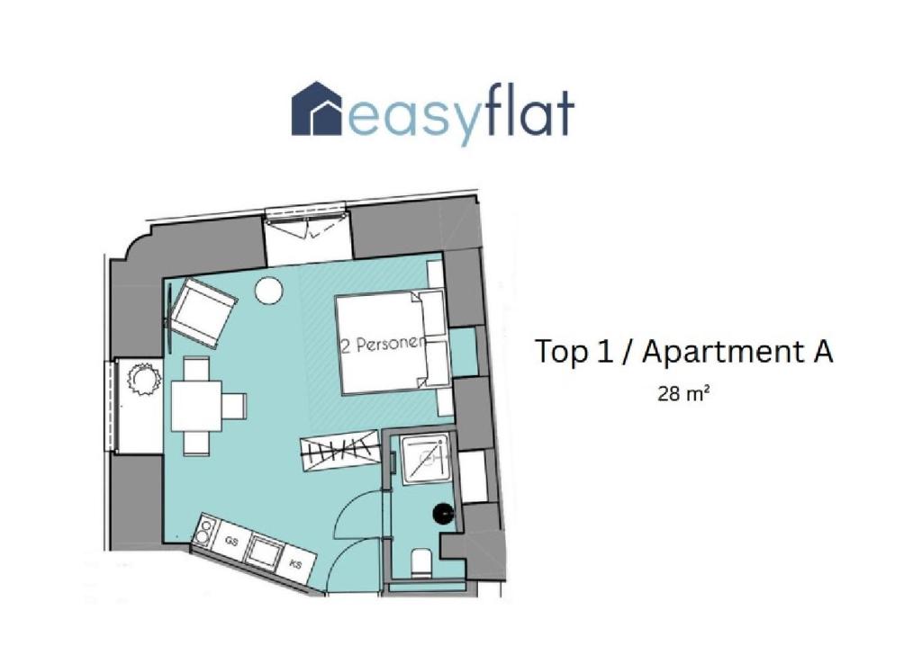 easy flat Stadtpark Apartments - 17