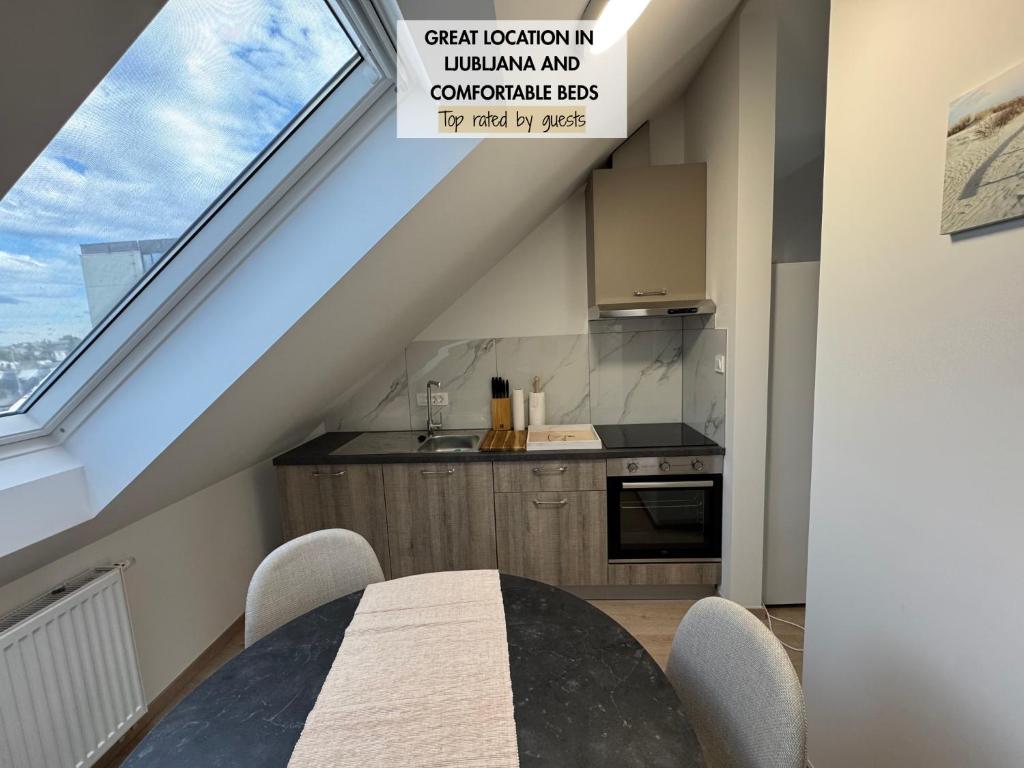 Dapur atau dapur kecil di Citybase Rooms