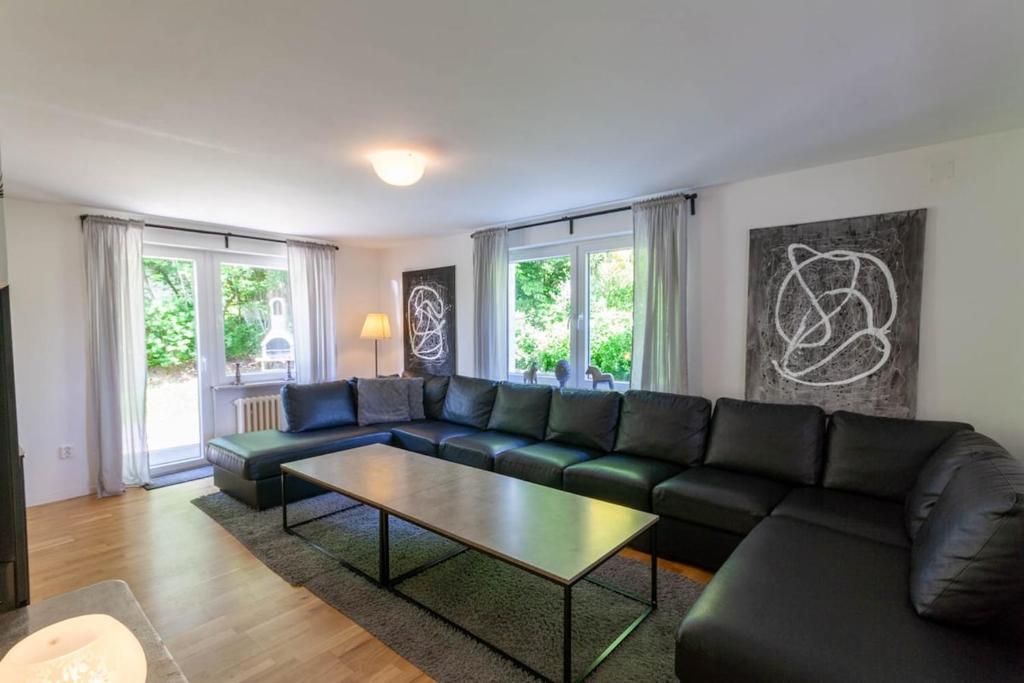 Χώρος καθιστικού στο Ferienhaus Lars