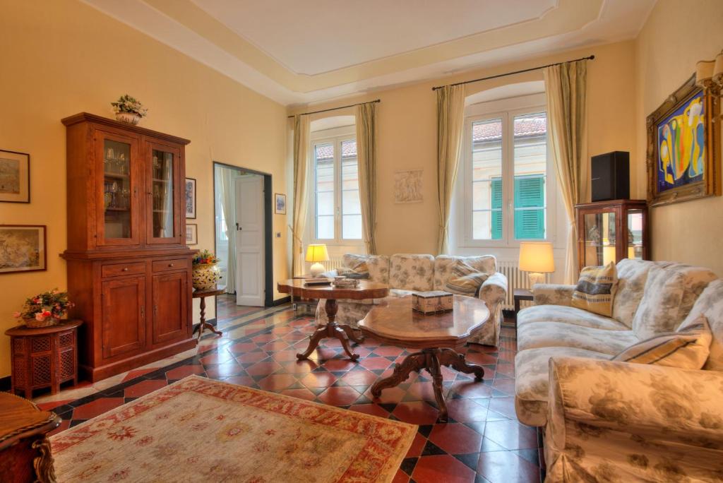 Χώρος καθιστικού στο Casa Venezia