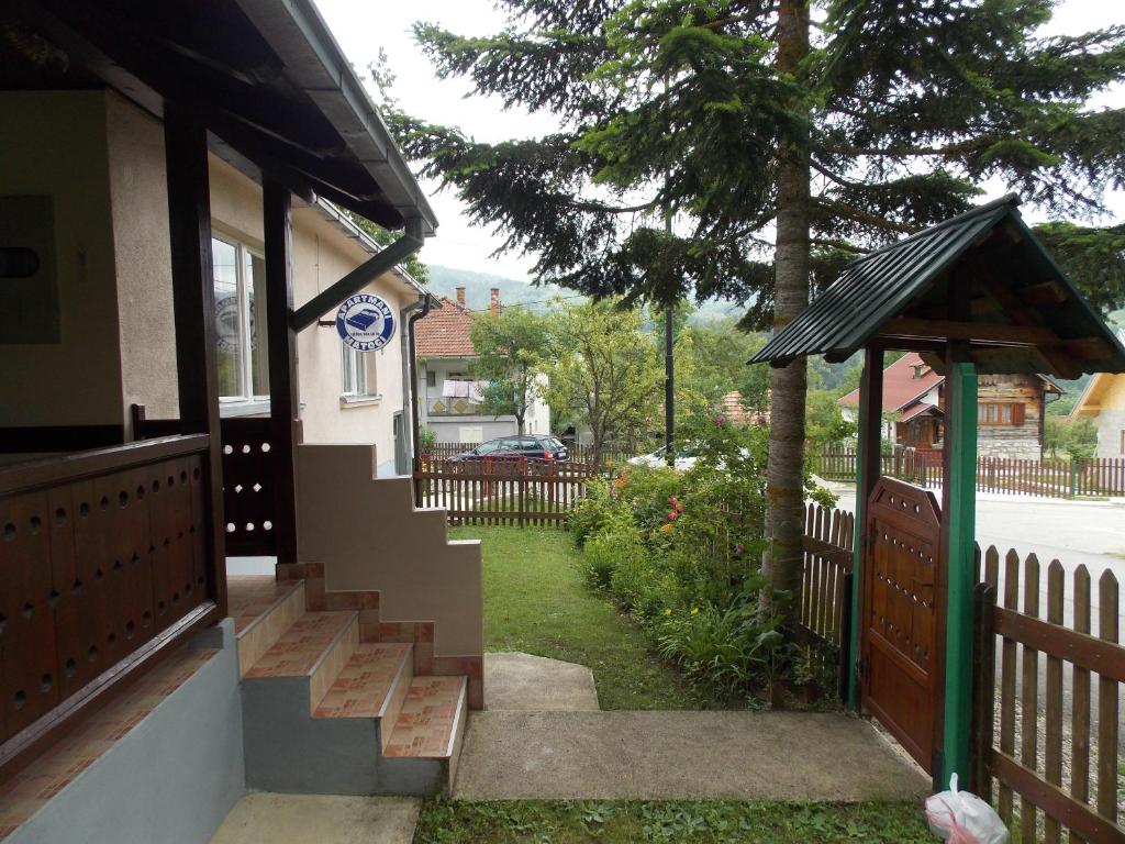 Zahrada ubytování Apartment Matogi