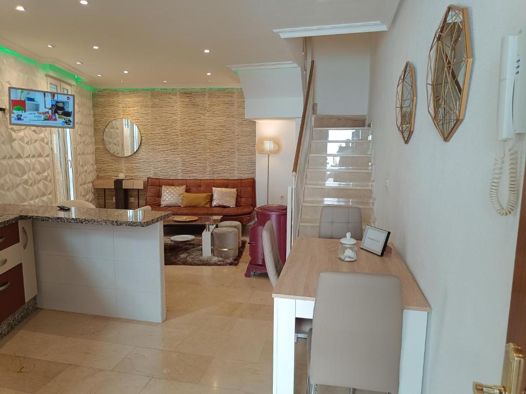 Kuchyň nebo kuchyňský kout v ubytování CASA ALFONSO