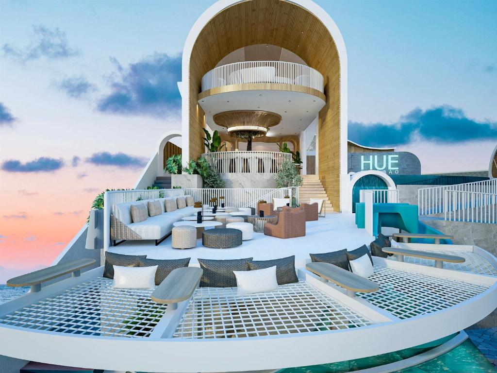 a rendering of the lobby of a resort at Hue Hotels and Resorts Siargao Managed by HII in General Luna