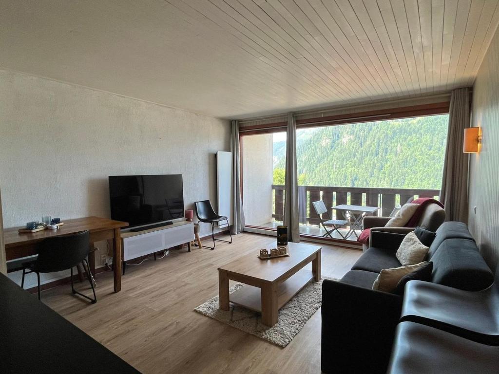 Studio Châtel 4 pers, balcon sud-ouest, parking