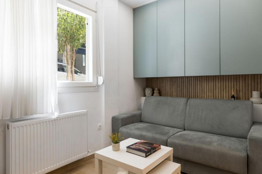 Posedenie v ubytovaní Honey Oak & Cream Patio by Nest