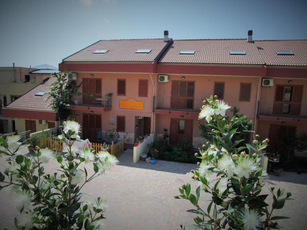 Budova, kde se bed and breakfast nachází
