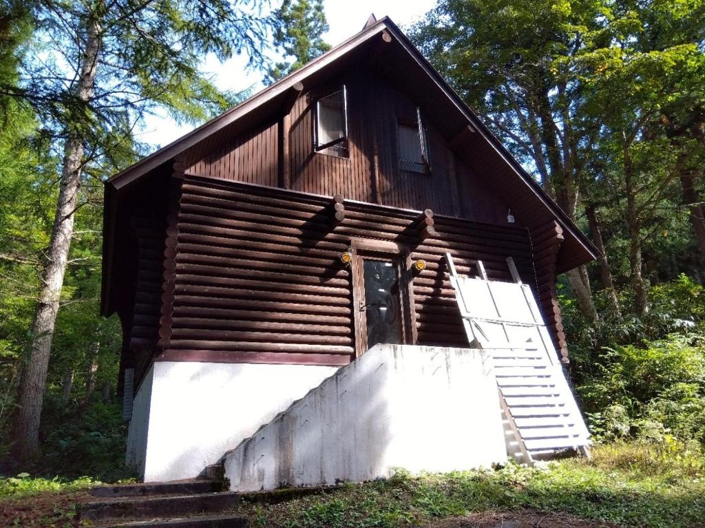 南砺市にあるToga International Campground - Vacation STAY 36256vの木造屋根の小屋
