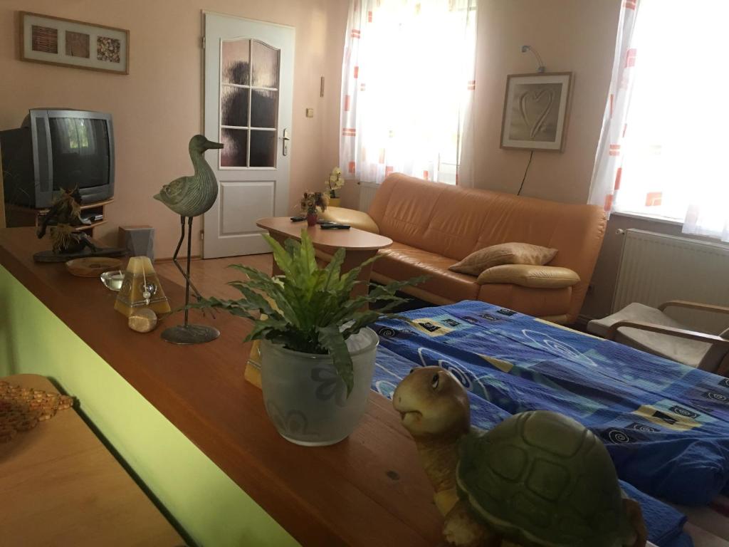 TV a/nebo společenská místnost v ubytování U Evy Jarošové