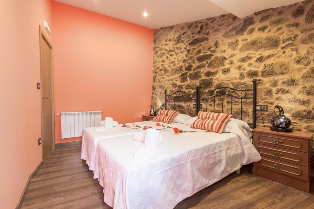 Cama o camas de una habitación en Casa Carla