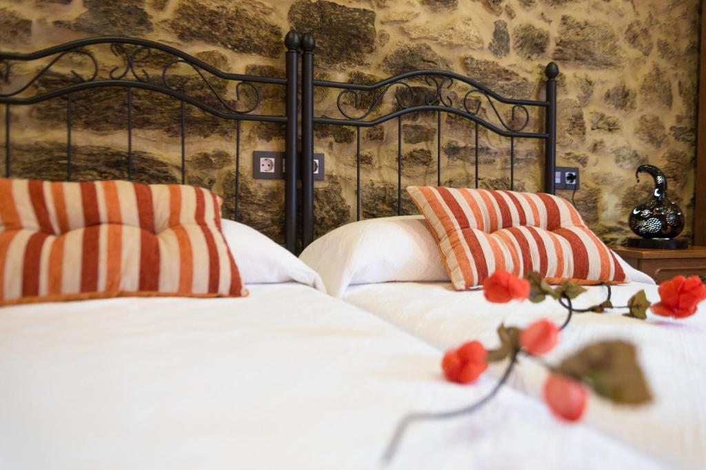 Cama o camas de una habitación en Casa Carla