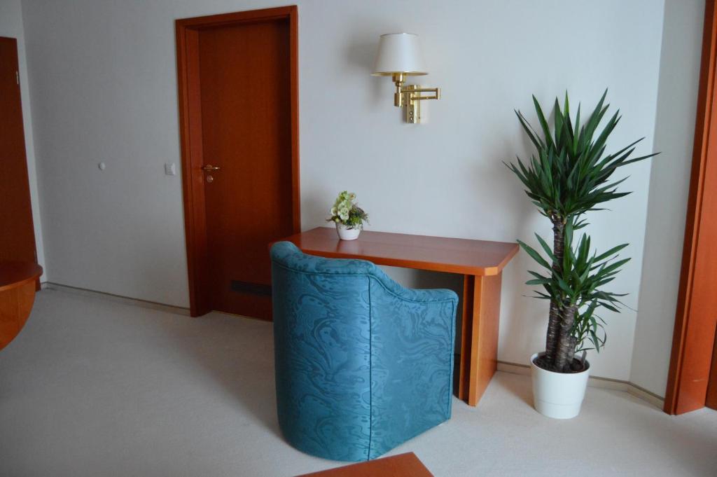 Posezení v ubytování Hotel Stadt Jessen