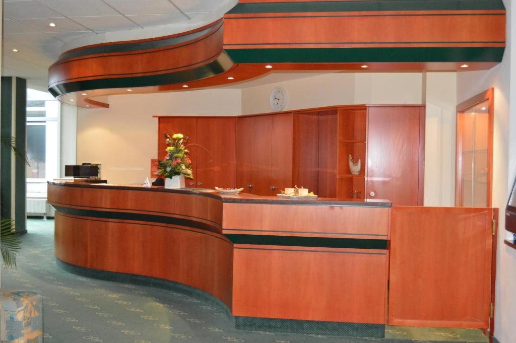 Vstupní hala nebo recepce v ubytování Hotel Stadt Jessen